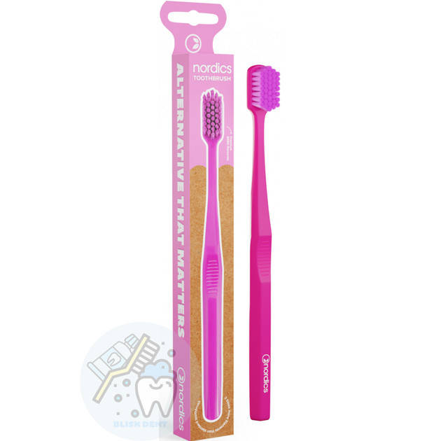 Зубная щетка Nordics Premium Purple 6580 щетинок, Нордикс премиум