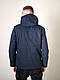 Чоловіча куртка демісезонна, колір темно-синій - фото 2 - id-p1654790236