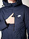 Чоловіча куртка демісезонна, колір темно-синій - фото 4 - id-p1654790236