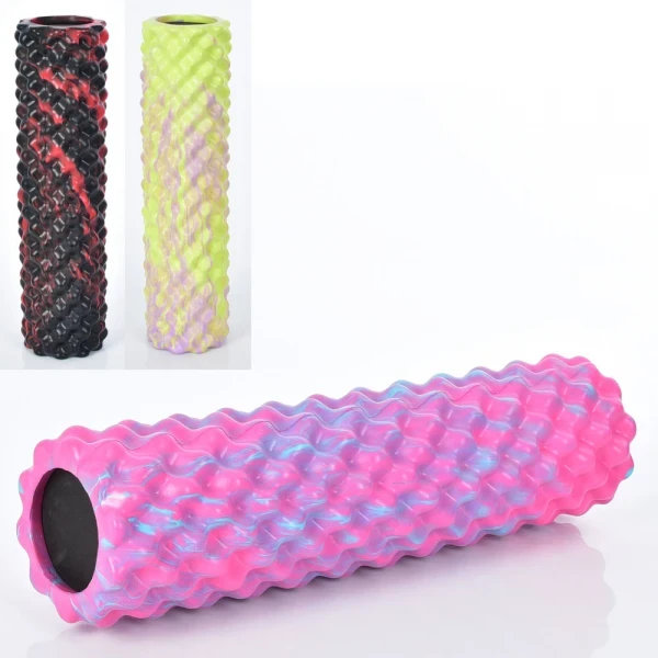 Масажний валик для тіла ніг спини 45 х 12 см GR3341-1, фото 1