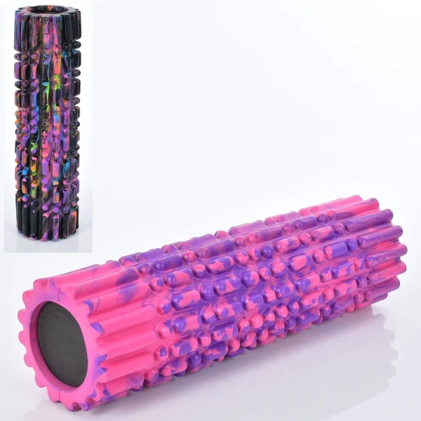 Масажний валик для тіла ніг спини 45 х 12 см GR3341-2, фото 1