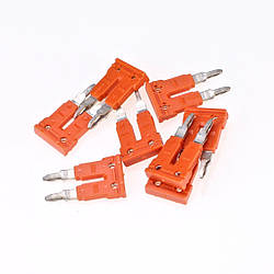 Перемички типу МRK для клем 4мм2 х 2 полюси, на дін-рейку фірми ONKA.