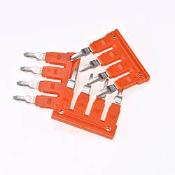 Перемички типу МRK для клем 4mm2 х 4 полюси, на дін-рейку фірми ONKA.