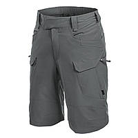 Тактические шорты Helikon-Tex OTS 11" VersaStretch Lite - Shadow Grey,мужские военные серые шорты