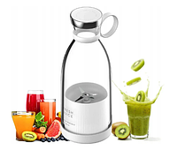 Блендер-бутылка Mini Juice Blender Синий ,Блендер для смузи и фреша, Блендер для коктейлей/////