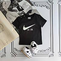 Черная футболка для новорожденных Nike Air