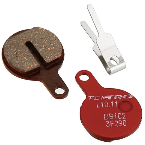 Гальмівні колодки дискові TEKTRO L10.11 metal ceramic, red
