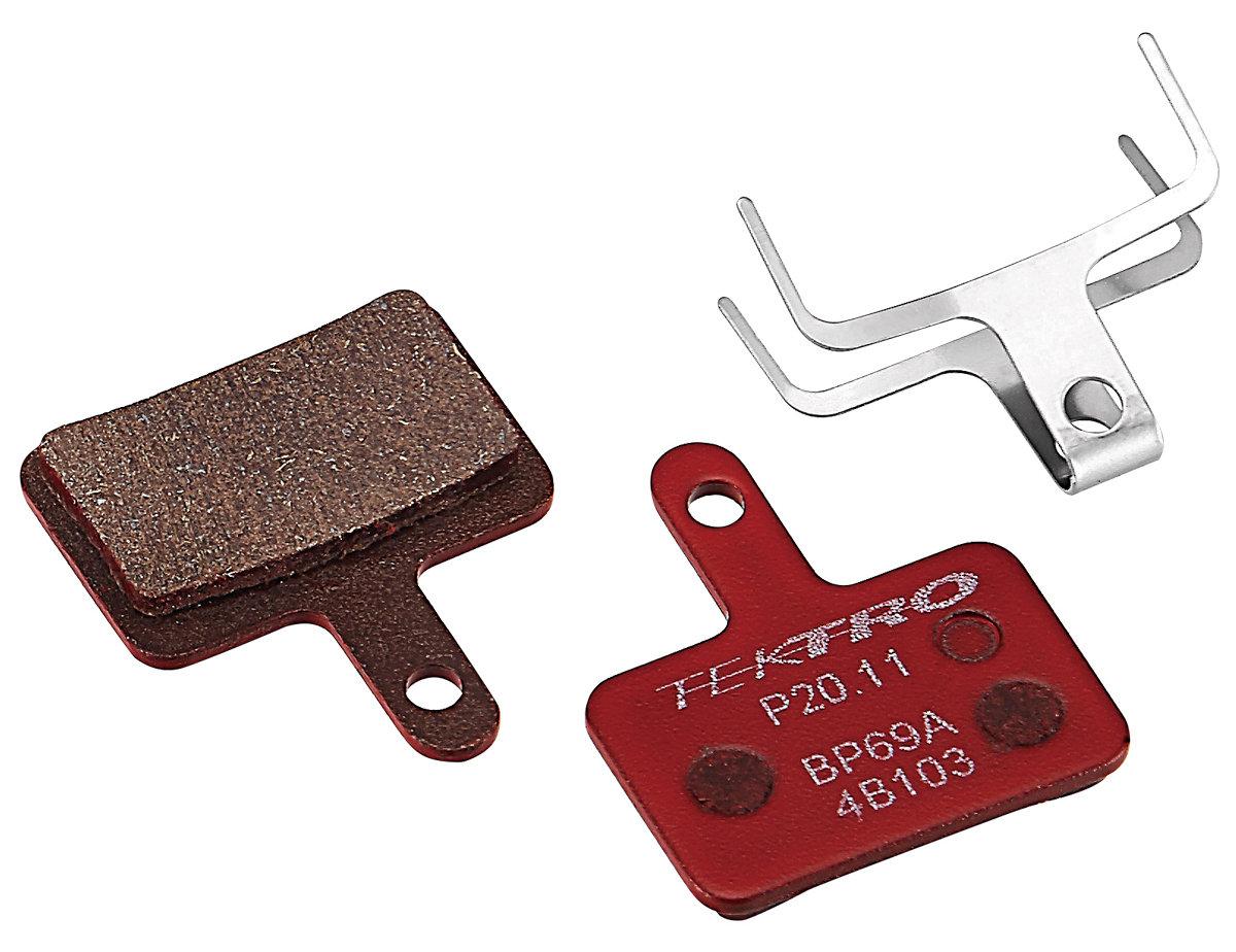Гальмівні колодки дискові TEKTRO P20.11 metal ceramic, red OEM