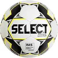 М'яч для футзалу Select Futsal Master 2019 \ 2020 IMS (біл/жовт/чорн)