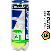 Мяч для большого тенниса Babolat Green x 3 (501034/113)