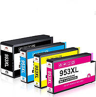 Чорнильні картриджі INK CARTRIDGE 953XL (4 штуки) для HP OfficeJet Pro 7720 7740 8210 8720 8710 7730 8218 ...