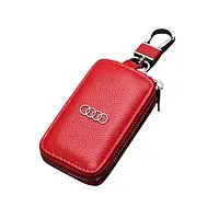 Брелок Ауди красный Audi сумка для ключей от машины чехол для ключей креативный модный защитный чехол для