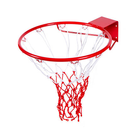 Кільце баскетбольне з сіткою D=45cm World Sport, фото 1