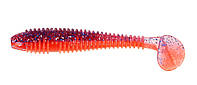Силиконовая приманка рыбацкая, ZEOX Trigger Fat Tail, длина 2,7 д., 7шт/уп, цвет №213 VRBSF