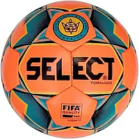 М'яч для футзалу Select Futsal Tornado FIFA (015) помаран/синій, розмір 4