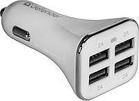 Автомобильное зарядное устройство для Defender UCA-05 4xUSB-A 8A White