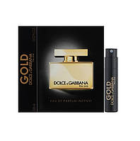 Dolce AND Gabbana The One Gold Eau De Parfum Intense 0.8 мл - парфюмированная вода (edp), пробник