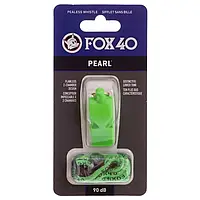 Свисток суддівський пластиковий FOX40-PEARL, зелений