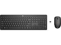 Комплект беспроводной клавиатуры и мышки HP 235 1Y4D0AA Combo UKR Black