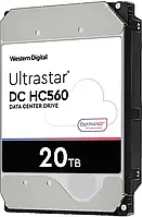 Диск Western Digital Ultrastar Dc Hc560 Sata 3,5" 20Tb 7.2K 512Mb 512E Se Np3 Wuh722020Ale6L4 (0F38755)