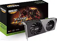 Відеокарта Inno3D GeForce RTX 4060 Ti Twin X2 16GB DLSS 3 (N406T2-16D6-178055N)