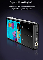 MP3 плеєр Rock Star T5 1.8" Bluetooth 5.0 Hi-Fi 8Gb із зовнішнім динаміком, фото 3
