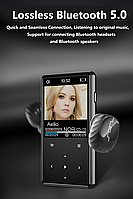 MP3 плеєр Rock Star T5 1.8" Bluetooth 5.0 Hi-Fi 8Gb із зовнішнім динаміком, фото 4