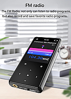 MP3 плеєр Rock Star T5 1.8" Bluetooth 5.0 Hi-Fi 8Gb із зовнішнім динаміком, фото 9