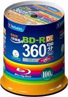 Диск Blu-ray Verbatim Bd-r DL 50GB x6 cake 100