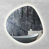 Зеркало с LED подсветкой для ванной модель №17
