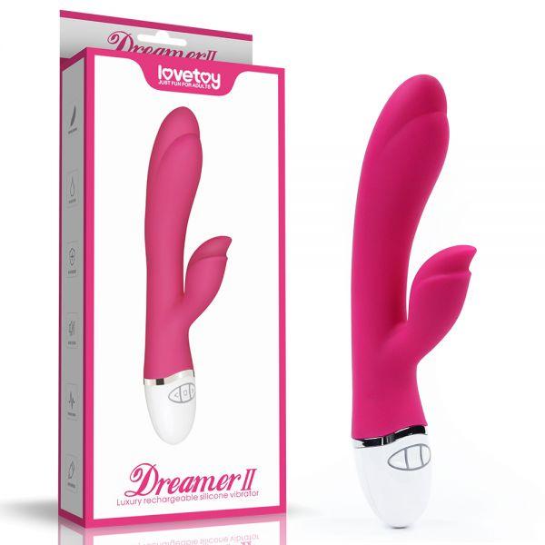 Вібромасажер із рельєфним наконечником Rabbit Vibrator USB Rechargeable