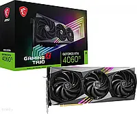 Відеокарта MSI GeForce RT 4060 Ti Gaming Trio 8GB GDDR6 (RTX4060TIGAMINGXTRIO8G)