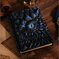 Магический блокнот синий дракон 140 страниц в подарочной упаковке