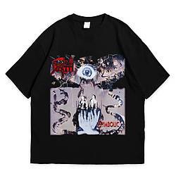 Футболка з принтом Death Symbolic S Чорний