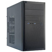 Корпус для компьютера Chieftec ELOX HT-01B-OP microATX без БП HT-01B-OP Black