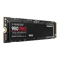 Твердотельный накопитель Samsung 980 Pro SSD 500GB M.2 NVMe PCIe 4.0 4x 2280 3-bit MLC (MZ-V8P500BW)