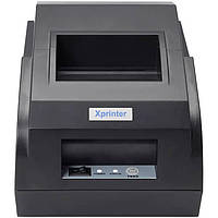 Термопринтер принтер чеков Xprinter XP-58IIZ термопечать 90 мм/с лента 58 мм USB Black