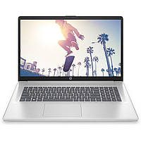 Ноутбук HP 17-cn3017ru 17.3" FHD IPS, 250n/i7-1355U (5.0)/16Gb/SSD1Tb/Intel Iris X/DOS/Серебристый