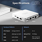 Смарт ТВ Приставка HOMATICS Box R Lite 4K 2/32 ГБ Android TV 11 Google & Netflix (з налаштуваннями), фото 8