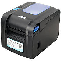 Термопринтер принтер этикеток Xprinter XP-370B термопечать 152 мм/с 76 мм 203 DPI USB+Serial Black