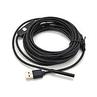 2 в 1 MicroUSB/PC HD ендоскоп, м&#039;який провод, 5м