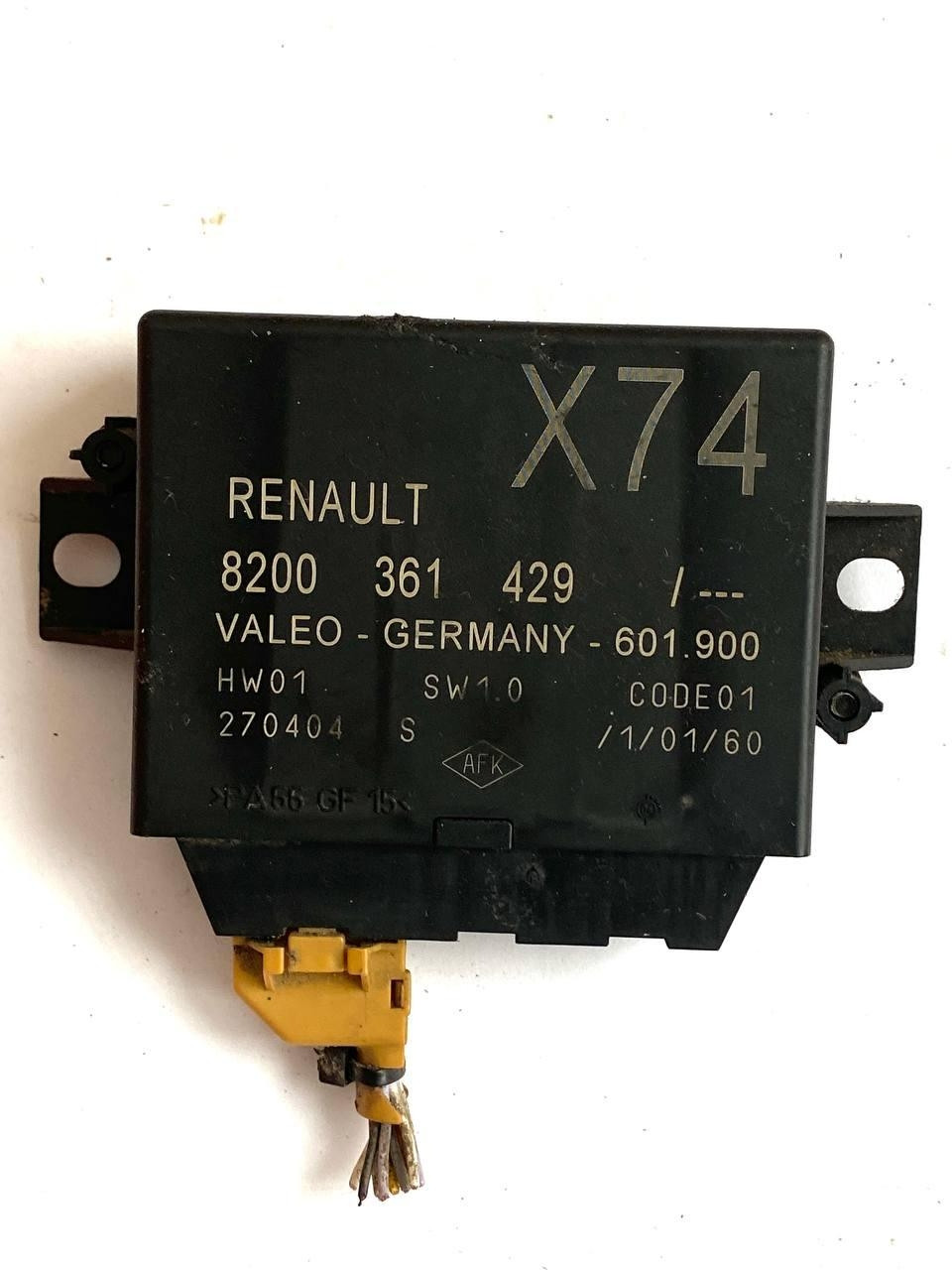 Електронний блок керування Renault Valeo 8200 361 429 / 8200361429 / 270404 S / 270404S, фото 1