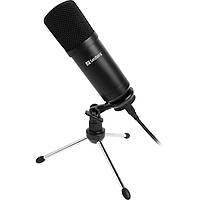 Игровой стриминговый настольный микрофон Sandberg Desk Microphone USB Black