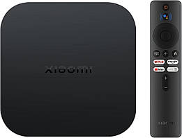 TV Медіаплеєр Xiaomi TV Box S 2nd Gen 2Gb/8Gb/Google TV/HDMI 2.1/USB 2.0/Wi-Fi/Bluetooth 5.2/Black