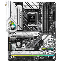 Материнская плата AsRock Z790 STEEL LEGEND WIFI 1700 4*DDR5 3*PCIex16 HDMI/DP 8xSATA 6xM.2 2.5Glan 7.1ch ATX