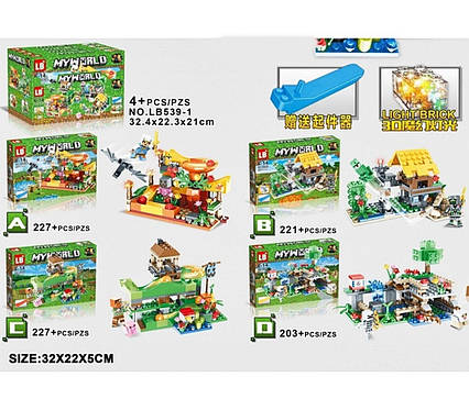 Конструктор Minecraft (LB539-1)