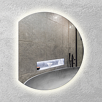 Зеркало в ванную на стену с подсветкой модель №21