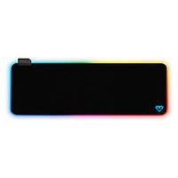 Игровая поверхность коврик для мышки Media-Tech MT262 RGB 800x305x3mm с подсветкой Black