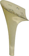 Каблук женский пластиковый 1014 р.3 Высота без набойки 10,4 см Золотой