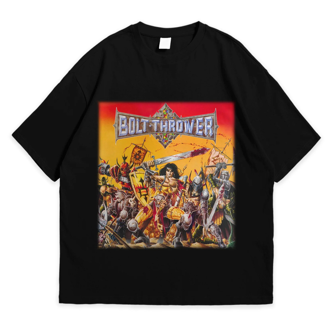 Футболка з принтом Bolt Thrower War Master XL Чорний